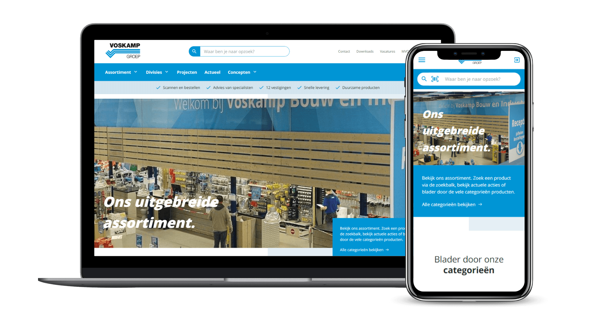 Voskamp corporate website