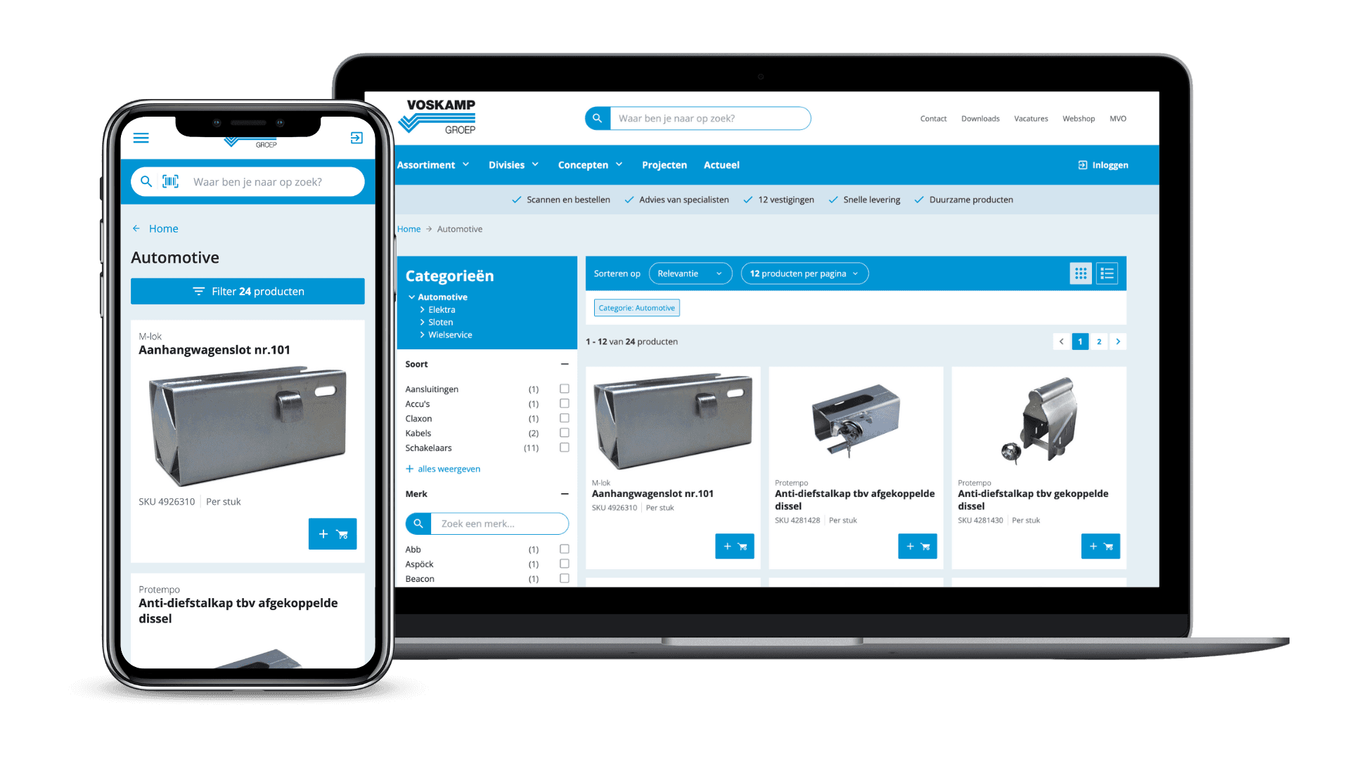 Voskamp webshop