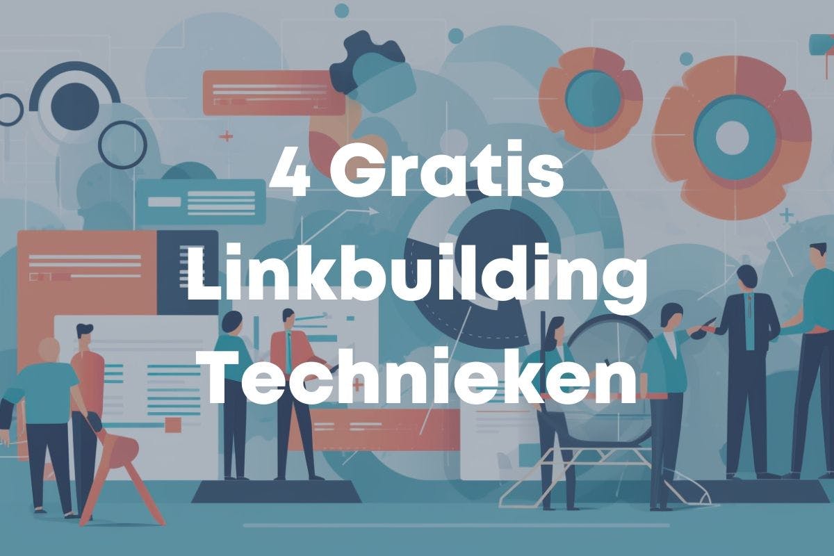Thumbnail blog post '4 gratis linkbuildingtechnieken'