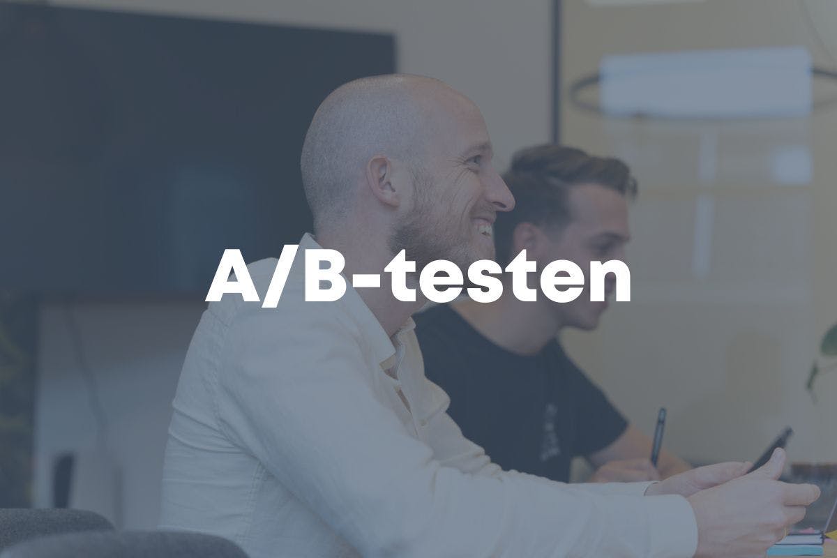 Thumbnail blog post 'A/B-testen: wat is het en hoe werkt het?'